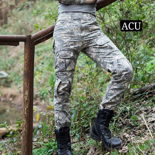 Multicam Camouflage Militar Tactical Pants Army Military Uniform Trouser Waterproof Tactical Military Cargo Pants for Men