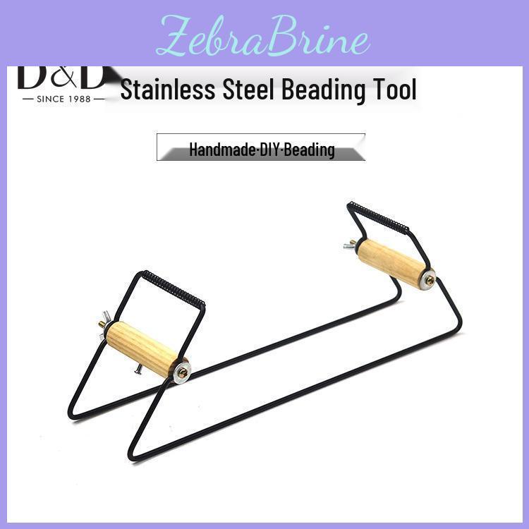 Kids European Beading Diy Style Machine Wood Stainless Steel Bracelet Stringing Tool
