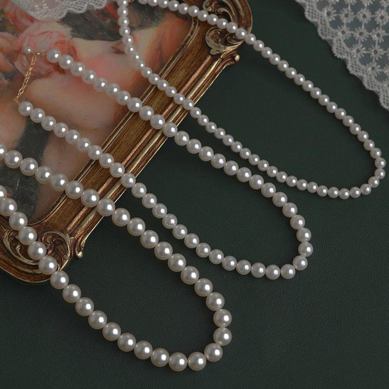 2023 Women's Light Luxury Pearl Clavicle Choker Necklace - Elegant Foreign Style