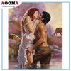 DIY 5D Diamond Painting Sexy Couple Embroidery Cross Stitch Mosaic Home Decoration Gift