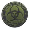 USS Zombie Response Team Armband Patch - Resident Evil Stickerei Klettverschluss