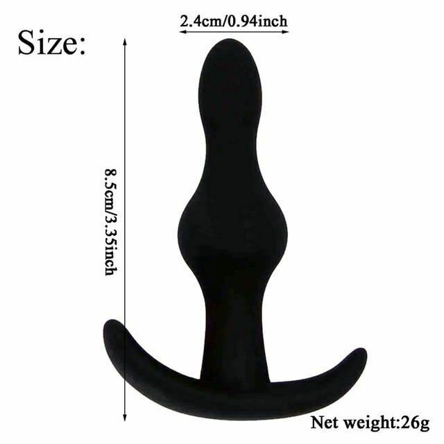 Silikonowe Dildo Analne Zestaw Korków Analnych Trening Fetysz Niewibrujące Korki Analne