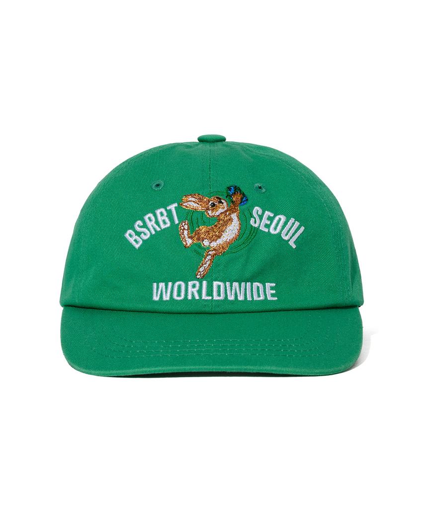 Bieseulaebis Seoul Washed Cotton Cap Green
