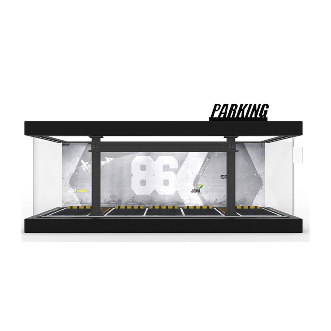 

Moreart Дисплей для масштабных моделей MO766100A Парковка Пит-лейн Диорама с миниатюрными автомобилями 1/64 (С) [Использовал]