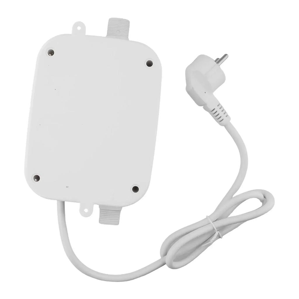 Hot Water Shower Electric Heater 33x12.5cm 50HZ White Easy To Install Mini Body Safety Heater US 110V/EU UK 220V