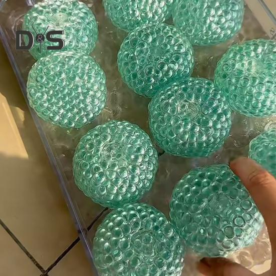 1/2Pcs Decompression Toy TPR Material Squeeze Sensory Balls Anxiety Relief Stress Silent Portable Stress Balls