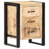 Nightstand 40 X 35 X 55 Cm Solid Mango Wood
