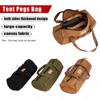 Camp Utensils Organizer Tent Stake Tool Bag Waterproof Tent Peg Bag  Outdoor Camping