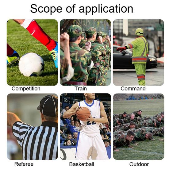 3Pcs Stainless Steel Whistles Coaches Referee Sports Whistles with Lanyard Loud Crisp Sound