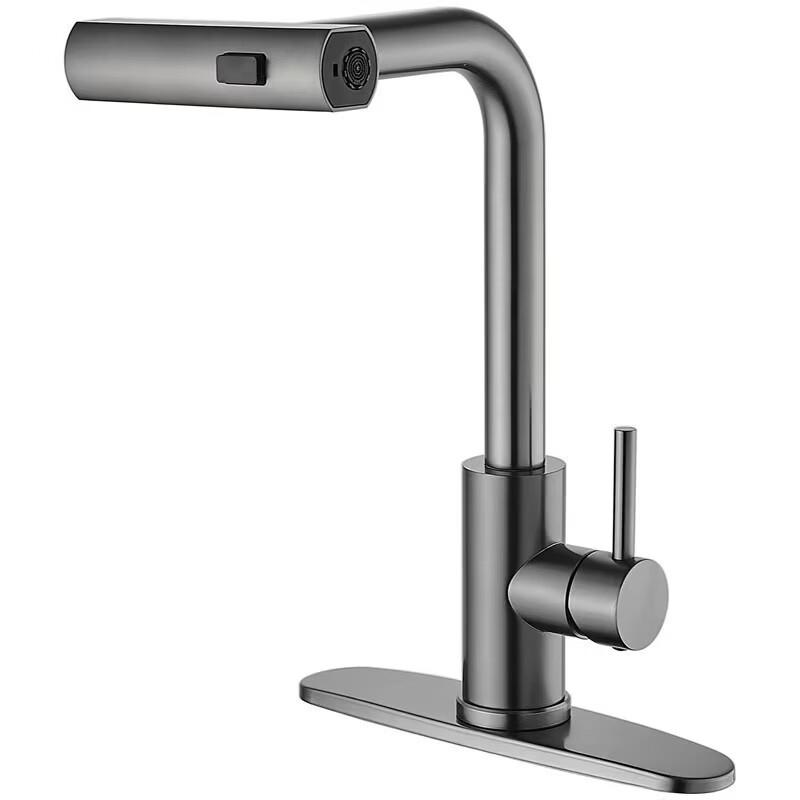 Yuzhuxun Wall-Mounted Ret retractable Stainless Steel Kitchen Faucet