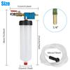 1/4in Air Quick Plug Vacuum Fluid Extractor 300ml Clutch Fluid Bleeder  Car Maintenance
