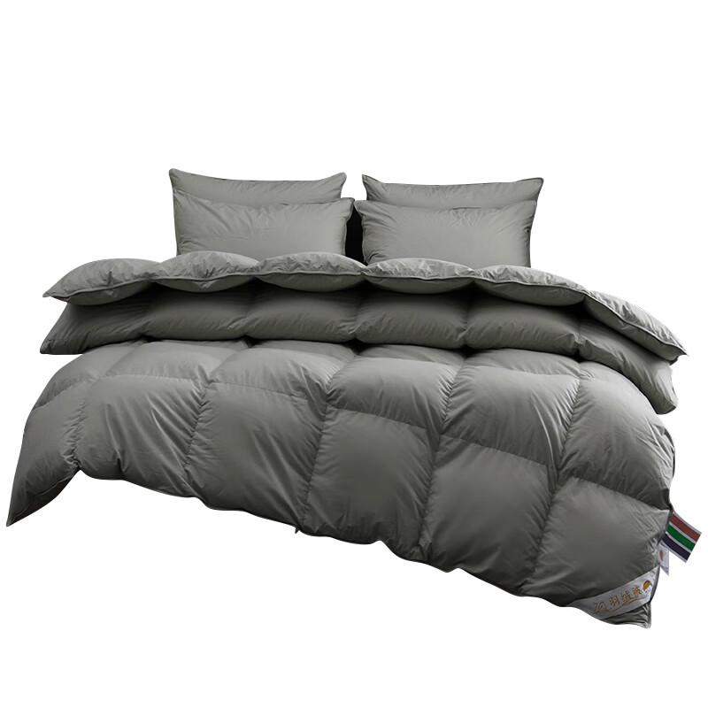 All-Cotton Warm Core White Goose Down Comforter