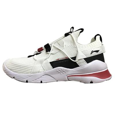 Zapatillas de Running Cómodas Casuales Transpirables de Caña Baja Zapatillas de Hombre Blancas AGLQ027-1