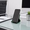 Mobile Phone Holder 3D Printed Stand, Colorful Line with Anti-Slip Base, Vertical Horizontal Multi-Angle Adjustable, Use, Lightweight Desktop