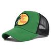 Cappellino a Rete con Visiera Curva e Ricamo a Punto Croce - Cappello da Sole Estivo