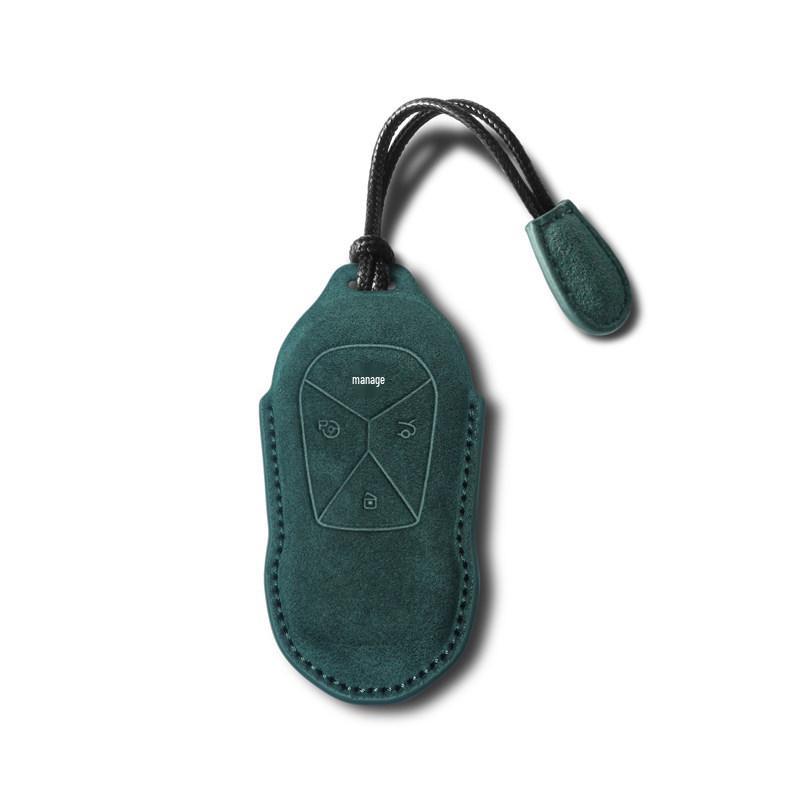 Xiaopeng G6/P7/P5/G3/G9 Suede Car Key Case & Buckle