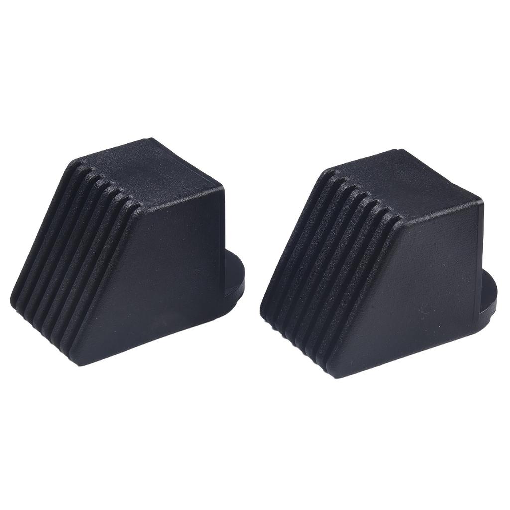 2pcs Fitness Equipment Square End Cap Foot Cover Protectors Gym Accessories