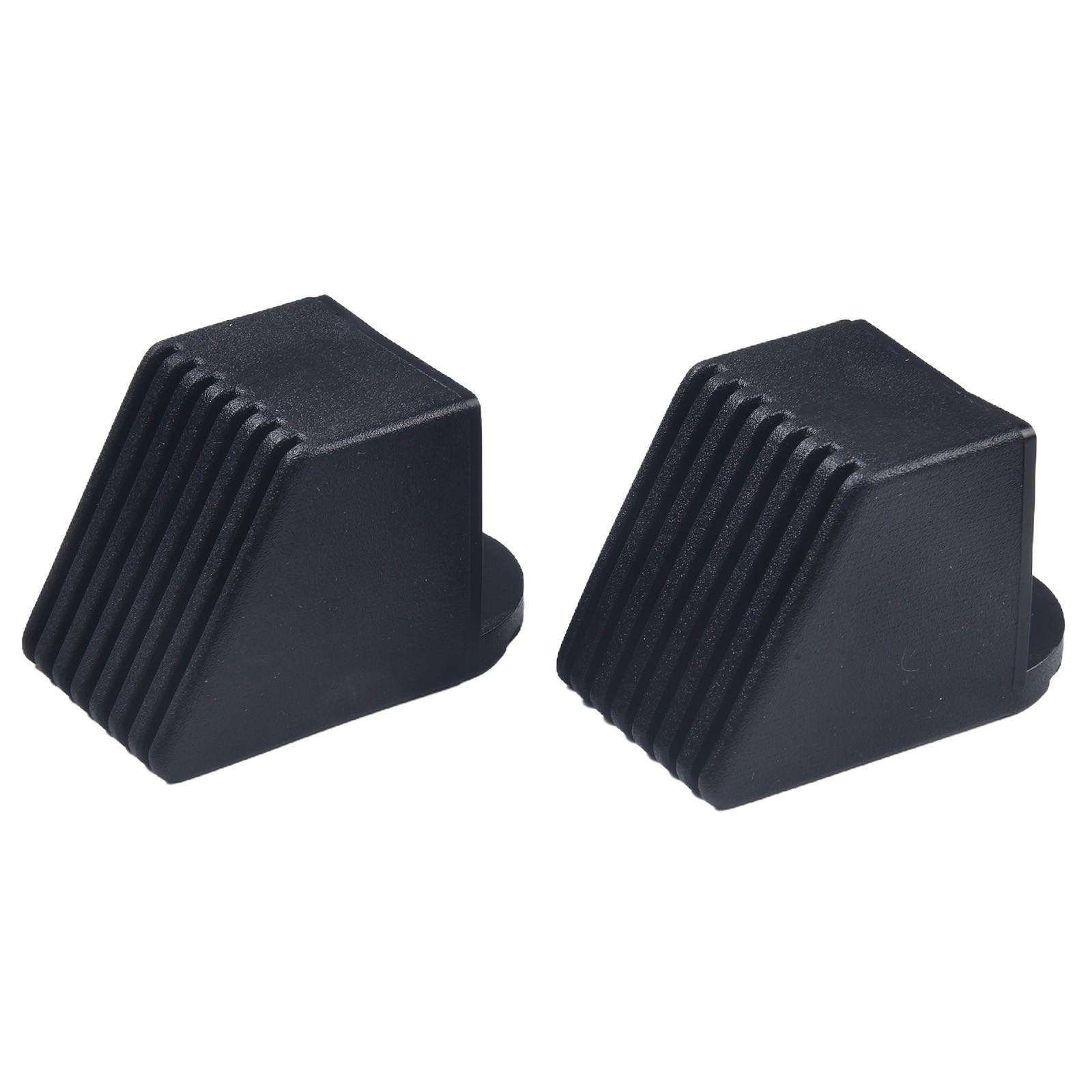 

2pcs Fitness Equipment Square End Cap Foot Cover Protectors Gym Accessories 30*30mm