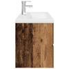 Bathroom Vanity Unit with Built In Basin and Faucet