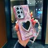 Suitable for Samsung S25 Ultra Love Mirror Mobile Case S24 Plus Fresh and Fashion S23 Ultra New Model