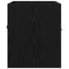 Black Oak Effect Bathroom Vanity Unit 41 x 38.5 x 46 cm