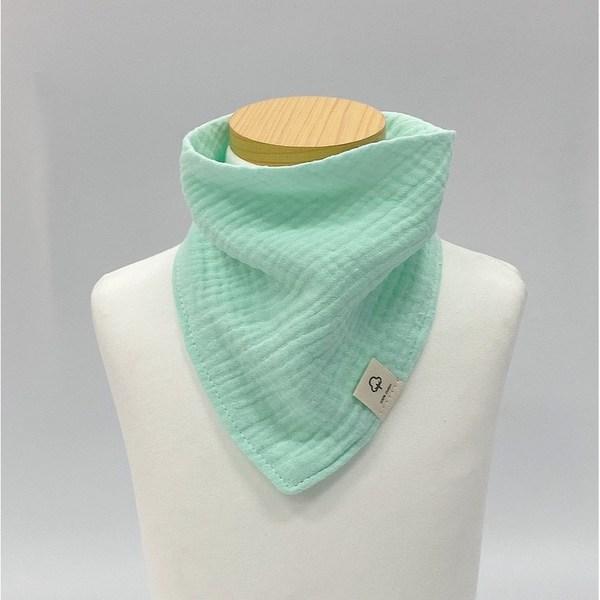 Luxus Baby 7-teiliges 4-lagiges Mulltuch-Lätzchen-Set, gemischte Farben, 1 Set