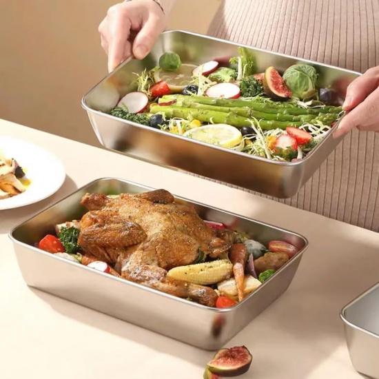 MANHONGYU 2PCS Stainless Steel Meal Prep Containers Stainless Steel Containers with Lids Food Storage Containers Airtight BPA Free 6100₽