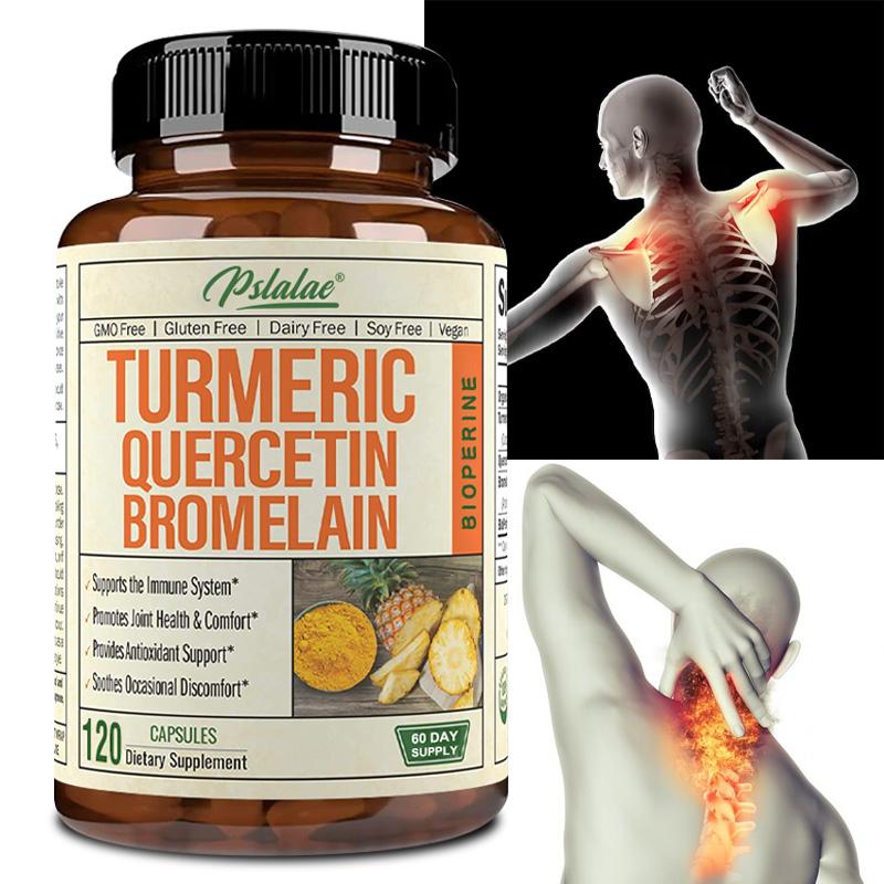 Pslalae Contiene una mezcla de cúrcuma orgánica y piperina para apoyar la salud de las articulaciones y es adecuada para adultos.