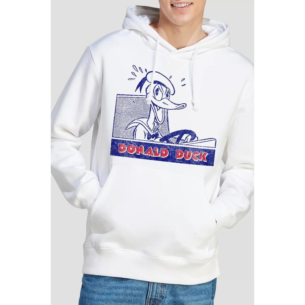 Disney Mens Donald Duck Retro Driving Hoodie