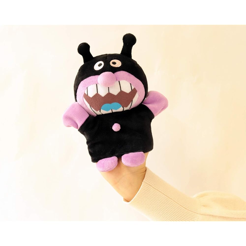 Yoshitoku Hand Puppet S Baikinman Soft Toy for Kids 30 cm