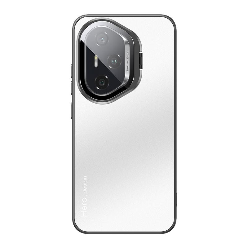

For Honor 300 Pro With lens film, the skin feels magnetic metal phone case Honor 300 Pro