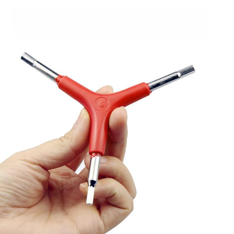 Mountain Bike 4MM/5MM/6MM Three Pronged Hexagonal Wrench, Multifunctional Three Pronged Wrench