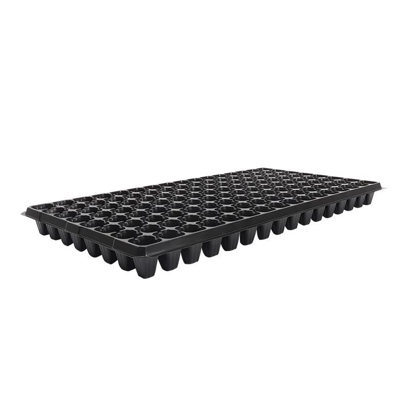 Thickened 50-Cell Plastic Seedling Trays, 100-Pack