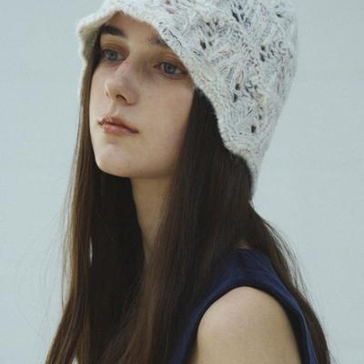 Marchen Ripple Bokashi Beanie_4color