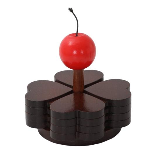 Four-leaf Clover Shape Coaster Heat-Resistant Anti-scalding Placemat Natural Dining Table Mats for Hot Pots