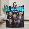 House MD Warm Blankets Dr Wilson  Kids Plush Throw Blanket Novelty Bedroom Flannel Bedspread Sofa Bed Cover