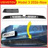 USVOTOV For 2026 Tesla Model 3 Grille Mesh Inserts Bemper Air Inlet Vent Grill Under Seat Air Vent Cover Anti-block Accessories