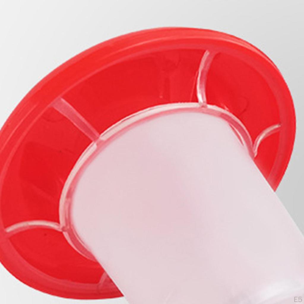 Chicken Feeder, Blanking BucketEasyClean Portable StableTank Box Bowl for AnimalHen Quail