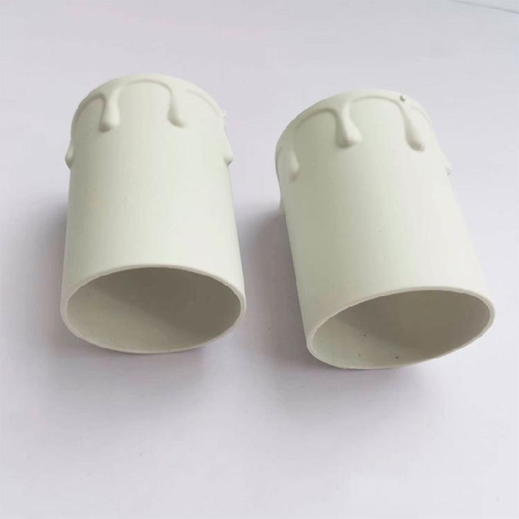 Elegant Chandelier Candle Light Socket Cover 10/20Pcs 44x60mm Plastic Sleeves for Candelabra Bases and Festival Decors