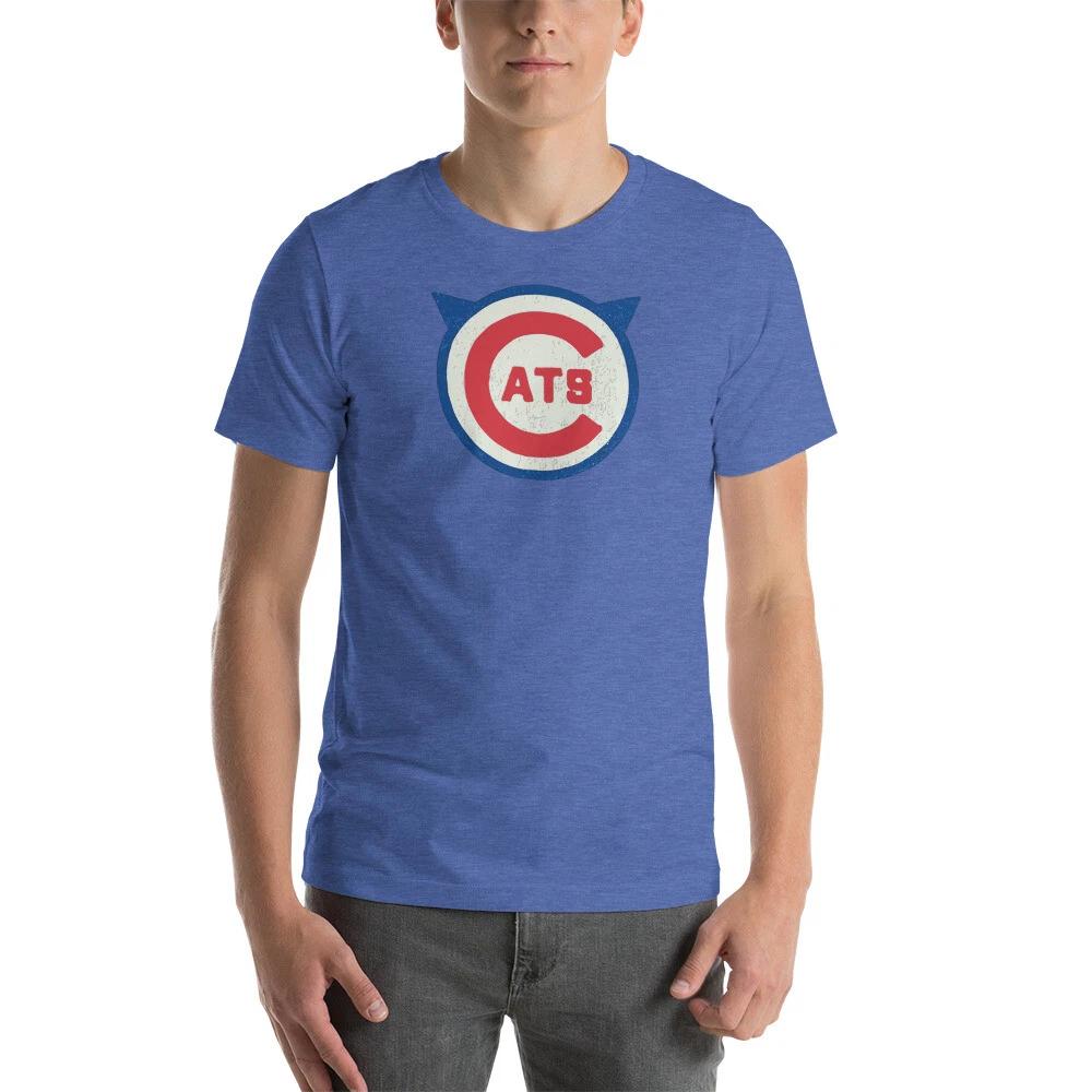 Fort Worth Cat Baseball Texas League 1950s Retro Style Shirt Unisex t-shirt XL