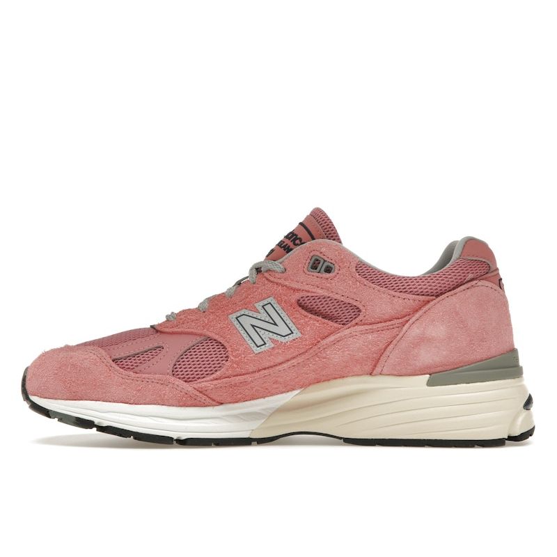 New Balance 991v2 Made In England Brandied Apricot Unisex Sneakers Pink Naval-Academy Silver U991PK2