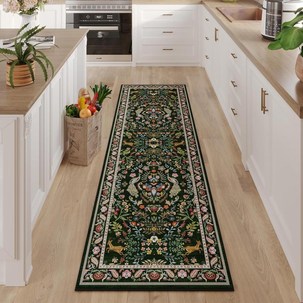 Kitchen Floor Mat Runner Rug Hallway Non-slip Long Carpet Home Decoration Wear-resistant Laundry Room Foot Mats Alfombra Cocina