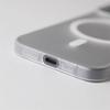 1.0 MM Ultra Thin Magnetic Translucent Matte Case For iPhone 17 16 15 Pro Max 14 13 12 Magsafe Wireless Charge Slim Hard Cover