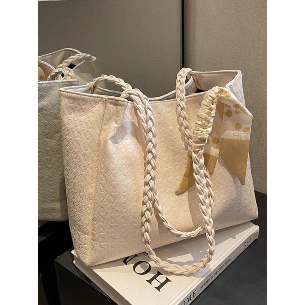 Premium Texture Large-capacity Bag Women's 2025 Spring New Fashion Commuter Shoulder Bag Popular Tote Bag