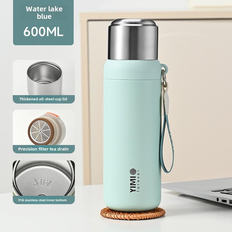 600ml 316L Stainless Steel Vacuum Insulated Cup | 24H Hot/Cold Retention,Leakproof & Eco-Friendly.For Coffee, Tea, Water, Travel