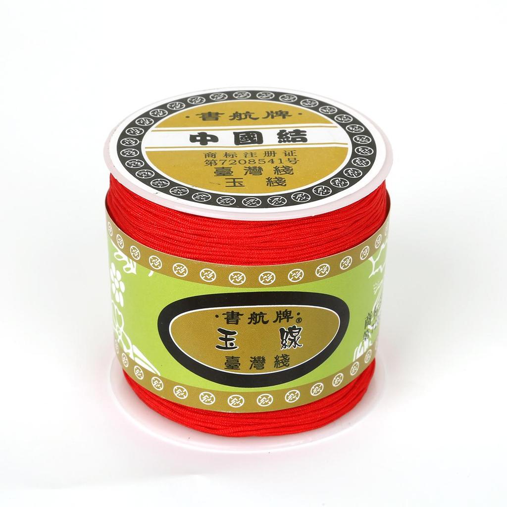 91-274Meter Cotton Cord Nylon Cord Thread String DIY Beading Braided Bracelet Jewelry Making