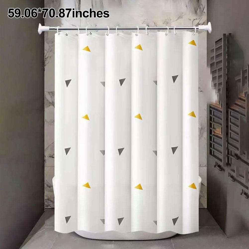 

Toilet Shower Curtain Moisture-Resistant Waterproof Shower Curtain Bathroom Partition Curtain Bathroom Decoration Curtain