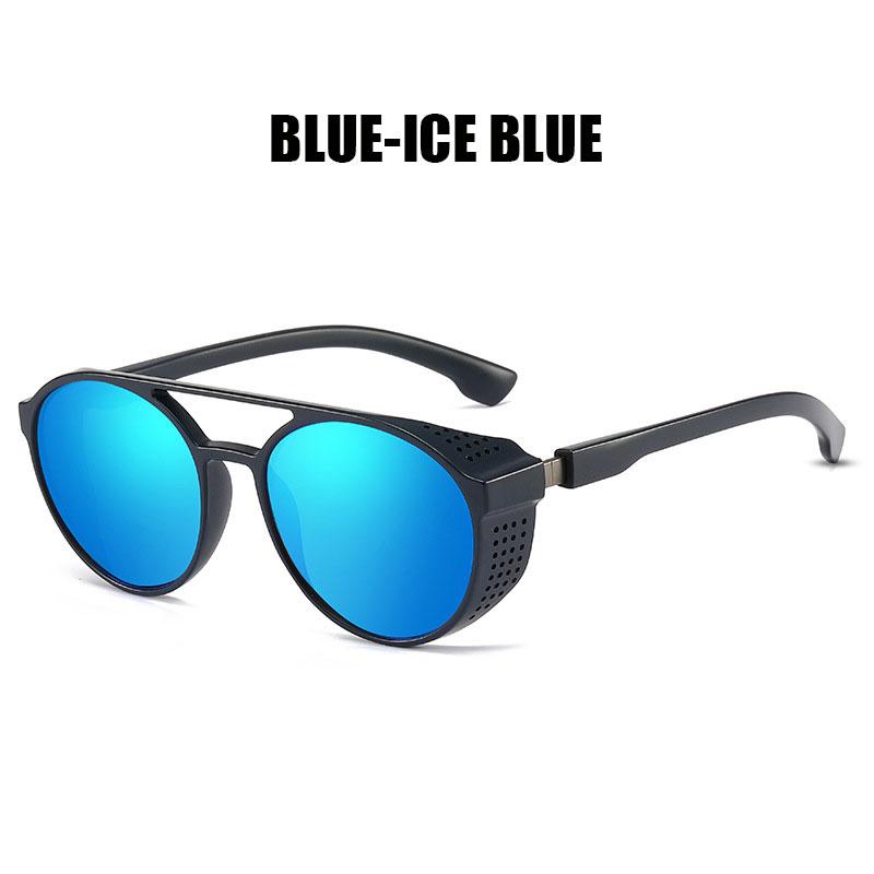 Jsjm New Fashion Mens Polarized Sunglasses Luxury Designer Round Classic Driving Fishing Sun Glasses Eyewears Uv400