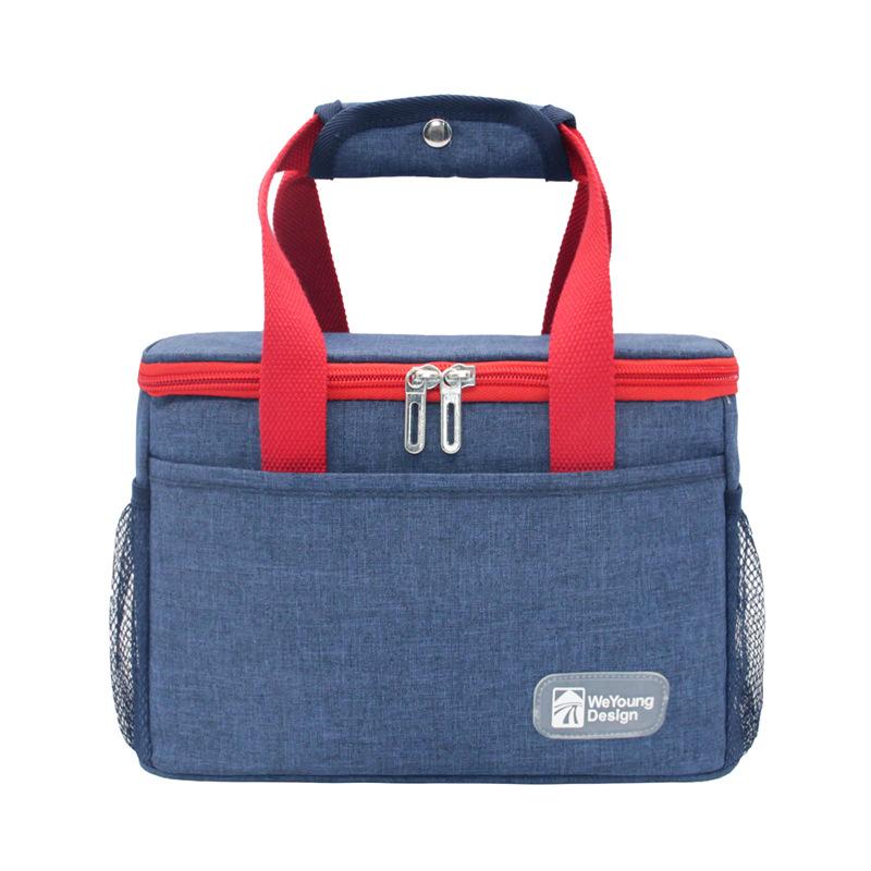 Portable Women Lunch Bag Food Thermal Box Durable Waterproof Office Cooler Lunchbox Large Capacity Organizer Insulated Case