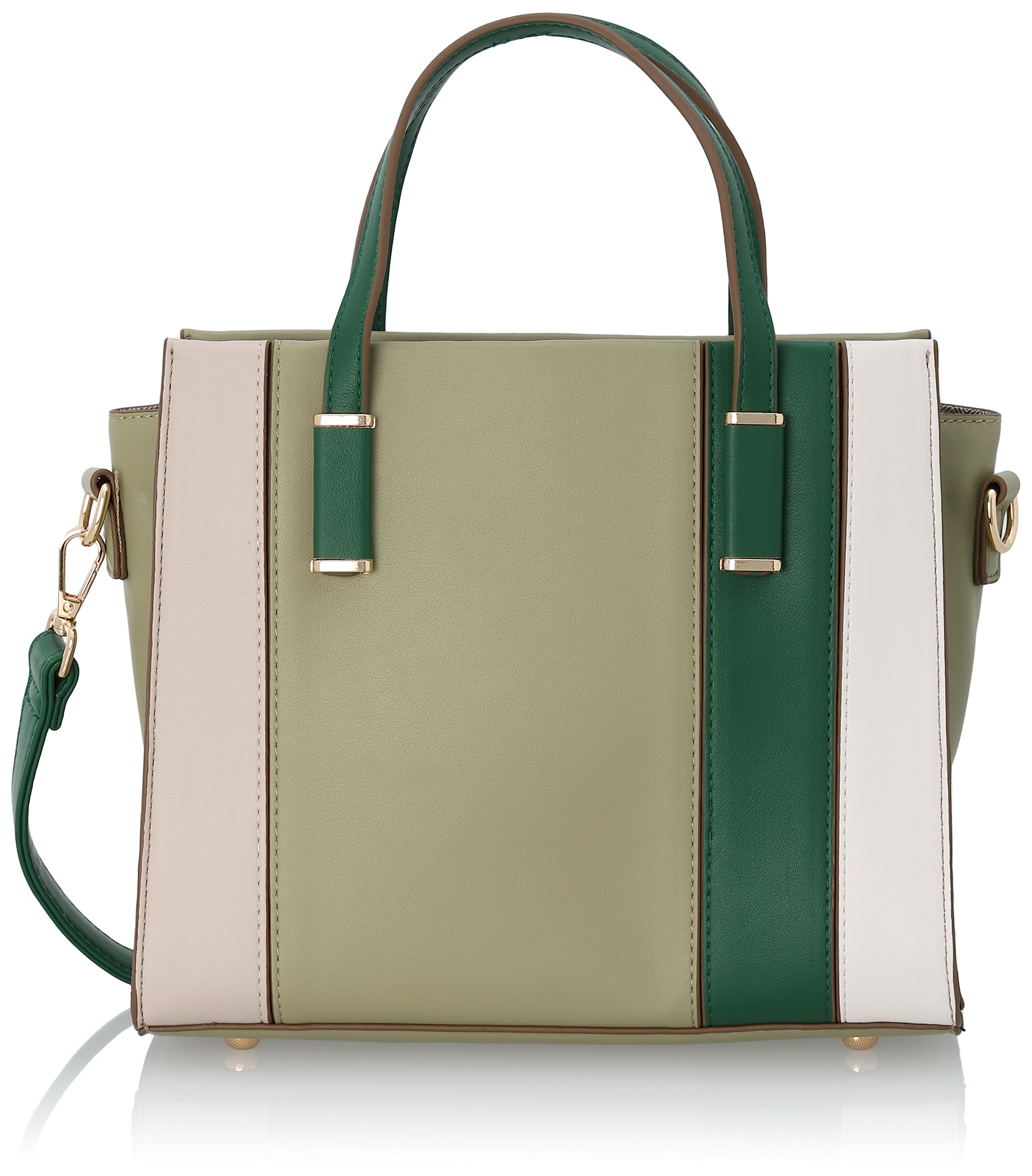 

for PU square mini green [ARROWS&Company Ltd.] Handbag, 2-way handbag, women, leather, divider, bag, зелений